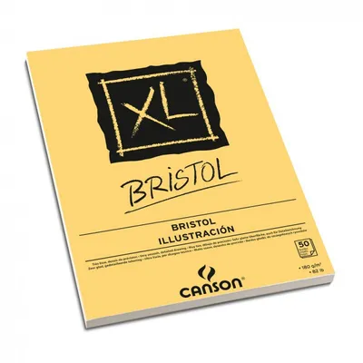 Produktbild von CANSON Skizzen und Studienblock XL Bristol DIN A3 180 g/qm 50 Blatt