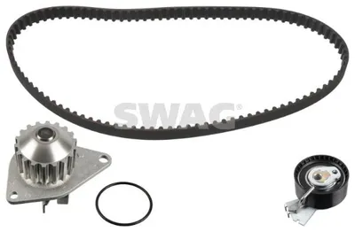 Produktbild von SWAG 62 94 5114 Zahnriemensatz + Wasserpumpe passend für PEUGEOT 206 Schrägheck (2A/C) 206+ Schrägheck (2L, 2M) für CITROËN C3 I Schrägheck (FC, FN)