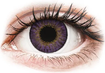 Zdjęcie produktu dla Air Optix Colors - zerówki (2 soczewki) Amethyst Moc: 0.00, (BC): 8.60, DIA: 14.20