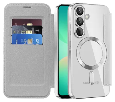 Obrázok produktu pre Techsuit - SmartMag Book flipové puzdro pre Samsung Galaxy A26 5G - sivé