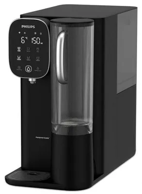 Immagine prodotto di Philips ADD6912BK/10 Stazione di filtrazione dell'acqua minerale all-in-one con sistema RO, raffreddamento a 6 gradi, UV-C e LED