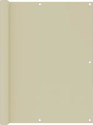 Obrázok produktu pre Balkónová markíza, krémová 120x600 cm, oxfordská látka