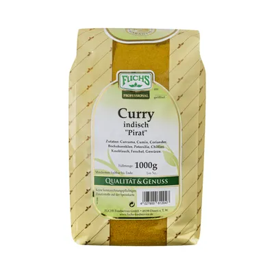 Obrázok produktu pre Fuchs Professional Curry Indian Pirate GV zmes korenia 1000g