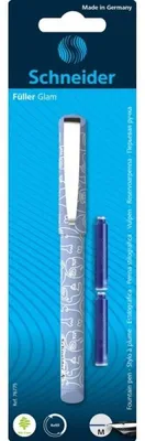 Produktbild von Schneider Füller Glam mit 2 Ersatzpatronen, Blisterkarte