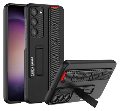 Produktbild von Für Samsung Galaxy S23 5G Silikon Schutz mit Armband Handy Tasche Etuis Hülle Case Neu