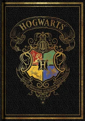 Zdjęcie produktu dla Harry Potter Notizbuch Hogwarts Black