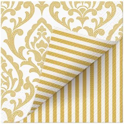 Produktbild von Servietten 33x33 cm - Portuguese Tiles Stripe