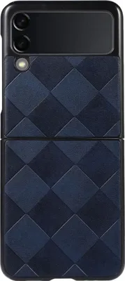 Produktbild von König Design Hülle kompatibel mit Samsung Galaxy Z Flip3 5G Kunststoff Soft Handyhülle - Handy Case Blau