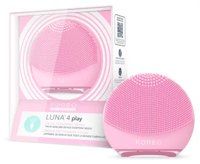 Produktbild von FOREO LUNA 4 play Gesichtsreinigungsbürste – Sanftes Reinigungs- & Massagegerät aus Silikon