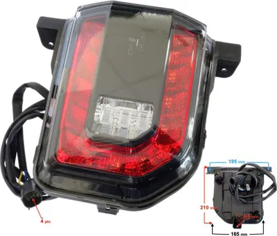 Immagine prodotto di Fanale posteriore destro Hisun Forester 750