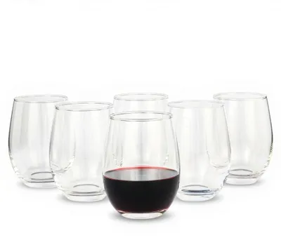 Produktbild von Rotweinglas Weinglas ohne Stiel - 532 ml - Spülmaschinenfest - 6 Stück