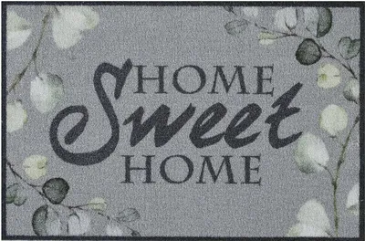 Produktbild von MD-Entree Sauberlaufmatte Impression Sweet Flowers 40x60cm grau, grau