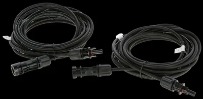 Immagine prodotto di Kerbl Verlängerungskabel-Set, für Solarmodule, 2 x 5 Meter Kabel, 441600