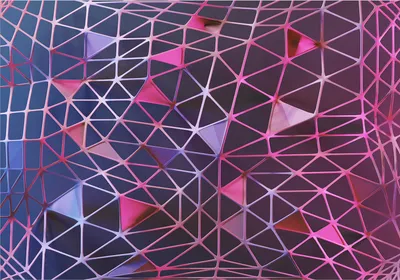 Produktbild von Vlies Fototapete 3D Effekt 450x315 cm Tapeten Wandtapete XXL Dreiecke Illusion n-A-1170-a-a