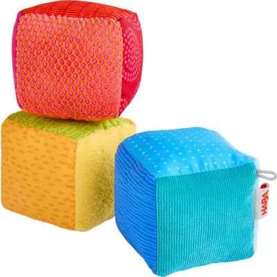 Produktbild von HABA Babywelt Motorikspielzeug Entdeckerwürfel Klang 2013403001