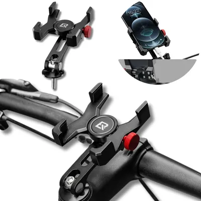 Immagine prodotto di Rockbros 25210039003: Supporto per telefono da bicicletta, stabile e regolabile