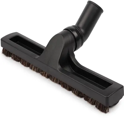 Image de Brosse parquet aspirateur suceur pour sols durs - 32 mm - 26 cm - Poils naturels - Brosse rétractable