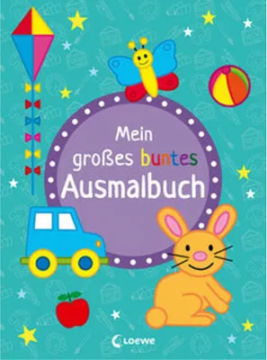 Produktbild von Mein großes buntes Ausmalbuch Hase