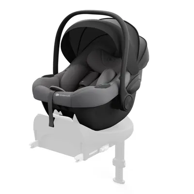 Immagine prodotto di Seggiolino auto Kinderkraft I-LITE i-Size 40-87 cm - Ultraleggero (3,2 kg), montaggio ISOFIX e imbracatura, capottina parasole, grigio