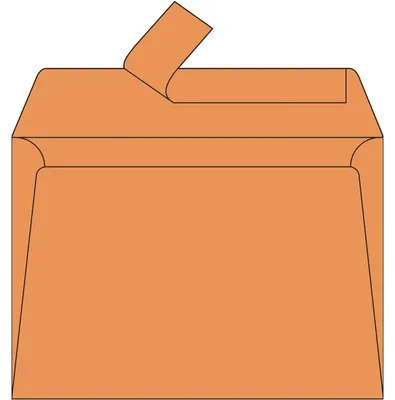 Produktbild von Clairefontaine 5496C, C6 (114 x 162 mm), Orange, C6 (114 x 162 mm), Papier, 120 g/m², 20 Stück(e)
