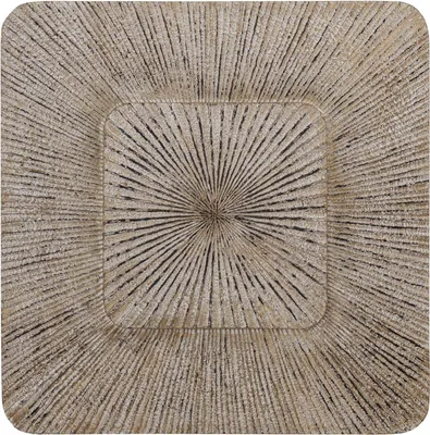 Produktbild von PTMD - Wandpaneel Dishita - Beige - 90 x 3,5 x 90 cm