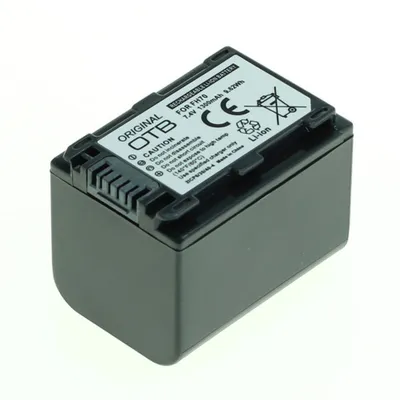 Produktbild von OTB Akku kompatibel zu Sony NP-FH70 / NP-FP70 Li-Ion - 1300mAh