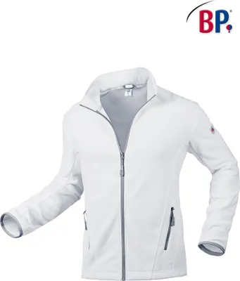 Produktbild von BP® Fleecejacke für Herren - weiß - S