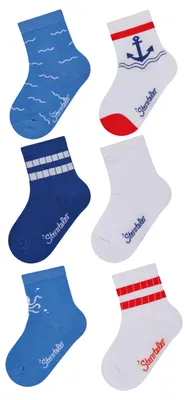 Produktbild von Sterntaler Socken 6er-Pack Anker