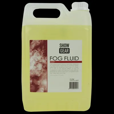 Produktbild von Showgear Fog Fluid Light 5 Liter - wasserbasiert