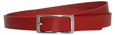 Immagine prodotto di Cintura in pelle Vascavi, larghezza 2 cm, prodotta in Germania, cintura in vera pelle da donna