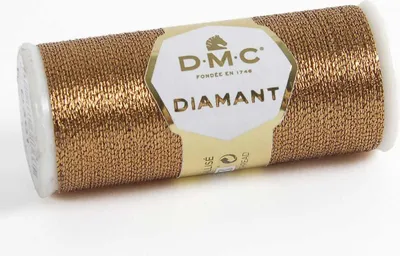 Produktbild von DMC Diamant – Feines Metallic-Stickgarn (D301)
