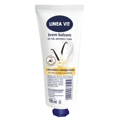 Produktbild von Handcreme 100ml mit Vitamin A und E, lindert Reizungen, für trockene und normale Haut