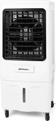 Produktbild von Orbegozo AIR 80, Tragbarer Verdunstungsluftkühler, Schwarz, Weiß, 4 Rad/Räder, Berührung, 25 l, 7,5 h