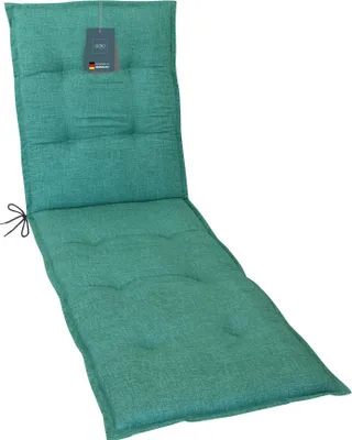 Produktbild von LILENO HOME Sonnenliege Auflage als [1er Set - Rollliege] in Türkisgrün - Gartenliegen Auflage perfekt für Strandliege - Polster Auflage für Gartenliege (190x60x6cm)