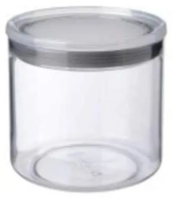 Produktbild von Vorratsdose Vorratsbehälter Frischhaltedose - 1 Liter - Mit Deckel und Silikondichtung - Stapelbar