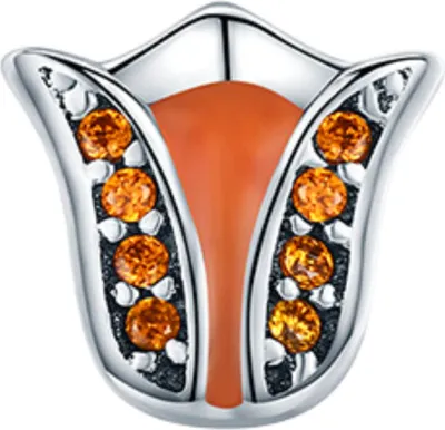 Image de Collier pendentif fleur Pandora en argent 925