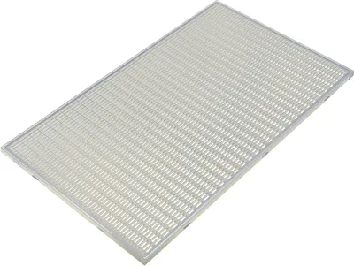 Produktbild von Gitterrost 590x1190mm, 600x1200mm 120 x 60cm verzinkt Maschenweite 30x10mm Bauhöhe 20mmohne Zarge