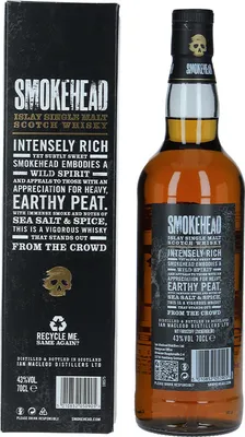 Produktbild von Smokehead Peated - Islay Single Malt Scotch Whisky - Ian Macleod Distillers