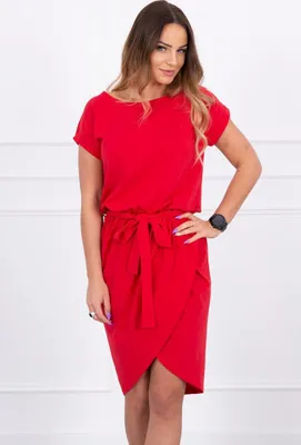 Zdjęcie produktu dla Mini sukienka damska Kesi Regular Red Universal