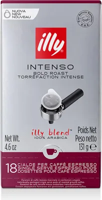 Immagine prodotto di Illy 7999 Cialde da Caffe' Tostatura Scura 18 Pezzi
