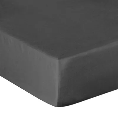 Produktbild von Mako-Satin Spannbettlaken Einfarbig