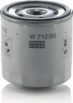 Produktbild von MANN-FILTER W 712/95 Filtr oleju - do samochodów osobowych + dostawczych