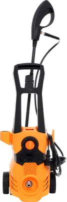 A high-pressure cleaner is shown against a white background.