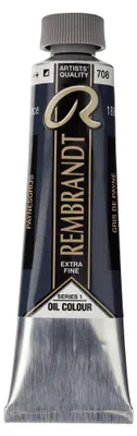 Produktbild von Rembrandt Ölfarbe 40 ml – 120 Farbtöne - Paynes Grey