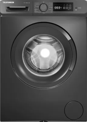 Telefunken Waschmaschine 7kg | Frontlader 1400 U/Min. | Inverter Motor | AquaStop | Schontrommel | W-7-1400-A-DI inox