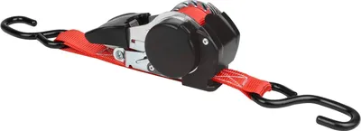 Produktbild von LAS Automatik-Spanngurt rot 500kg 25mm Zurrgurt Gurt mit Ratsche & S-Haken