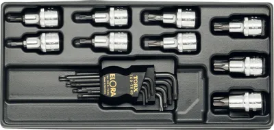 Produktbild von Elora TORX®-Werkzeugsatz, 17-teilig, ELORA-MS-14