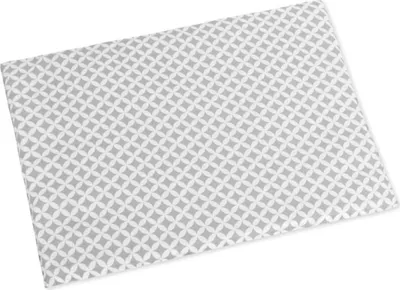 Immagine prodotto di Cuscino per lettino per neonati - 42x32 cm - sottile - Grigio,Bianco