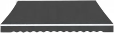 Image de screwXL Gelenkarmmarkise 600 cm Anthrazit