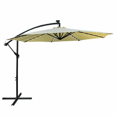 Produktbild von Akord Sonnenschirm Milin Beige 245X245X245 Cm